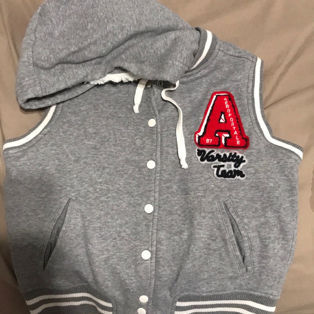 Fur Vest Aeropostale